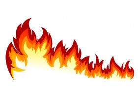 Sticker flamme