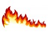 Sticker flamme