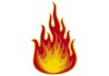 Sticker flamme