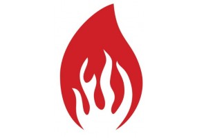 Sticker flamme rouge voiture