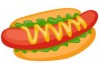 Sticker enfant Aliment Hot Dog