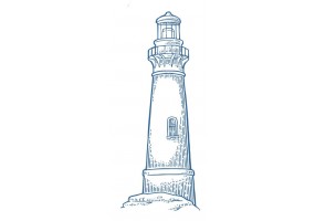 Sticker marin phare