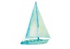 Sticker marin bateau aquarelle