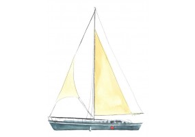 Sticker marin bateau