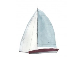 Sticker marin bateau voile