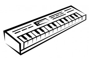 Sticker musique instrument