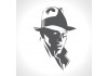 Sticker acteur silhouette