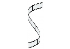 Sticker cinéma bobine de film