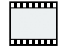 Sticker cinéma bobine de film