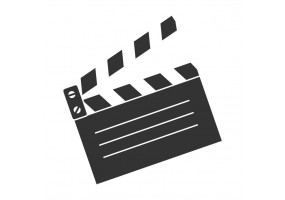 clap ciné sticker