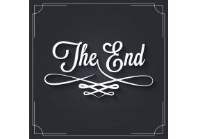 Sticker THE END