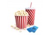 Sticker gros paquet pop corn