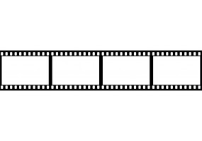 Sticker frise film