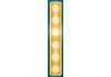 Sticker lettre jaune I