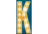 Sticker cinéma K lettre jaune