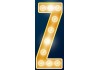 Sticker cinéma lettre jaune Z