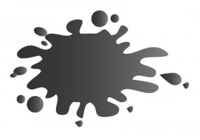 Sticker mural tache peinture