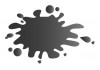 Sticker mural tache peinture