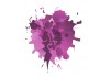 Sticker taches mauve