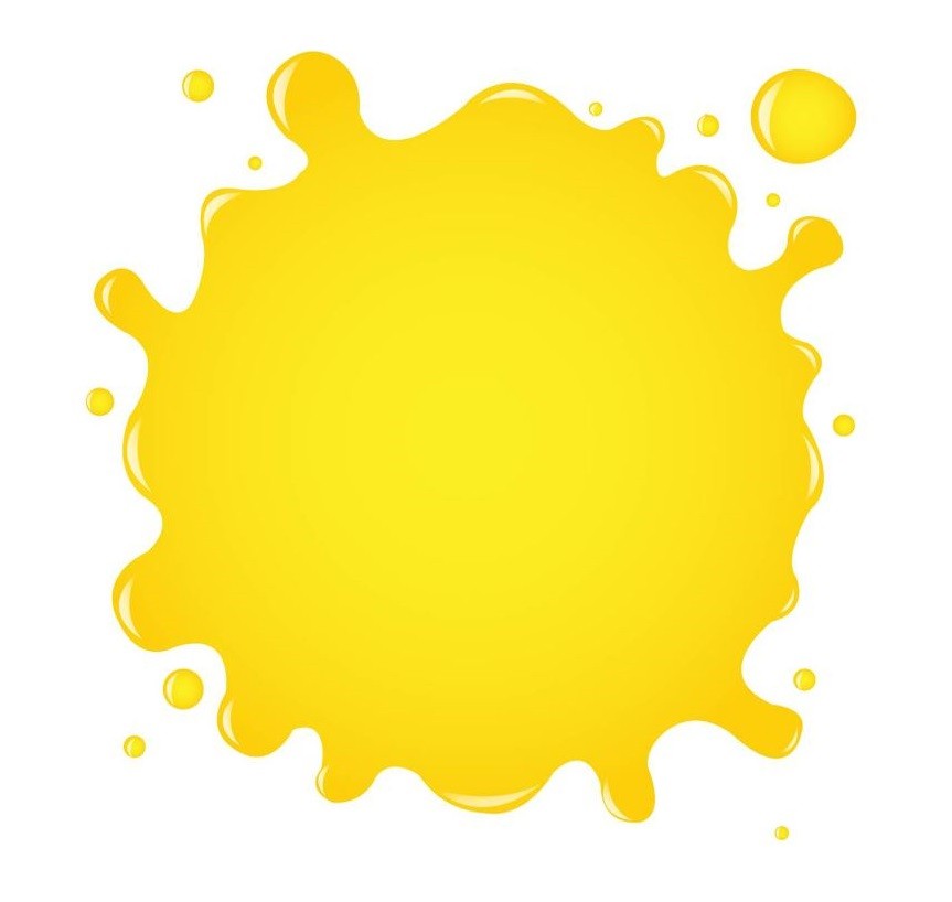 Stickers Deco Tache De Couleur Jaune Stickers Deco Tache De Couleur Jaune