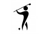 Sticker sport golf