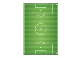 Sticker sport terrain football