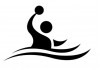 Sticker sport water-polo