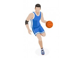 Sticker sport basket