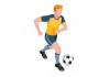 Sticker sport football 