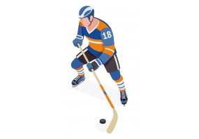 Sticker sport hockey
