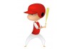 Sticker sport baseball