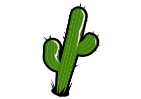 Sticker cactus 