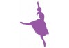 Sticker fille Dance classique