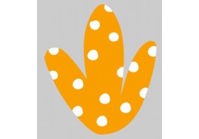 Sticker cactus pois 