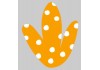 Sticker cactus pois 