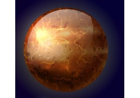 Sticker planète Venus