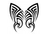 Sticker ailes de papillon