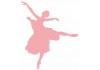 Sticker ballet Dance rose