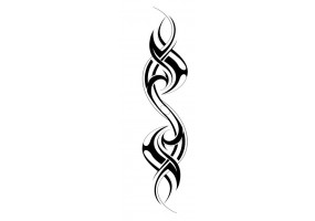 Sticker mural tribal pour voiture