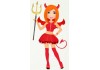 Sticker diable fille 