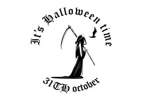 Sticker diable Halloween 