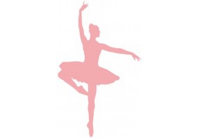 Sticker fille Dance ballerine