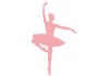 Sticker fille Dance ballerine