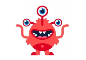 Sticker monstres