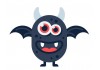 Sticker diable monstre