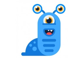 Sticker monstre chambre deco