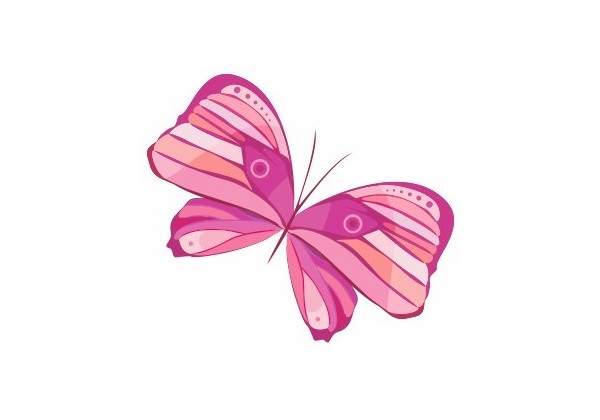 Sticker noeud Papillon