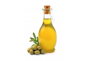 Autocollant olive bouteille d'huile