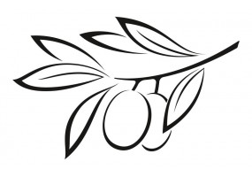Sticker olive design