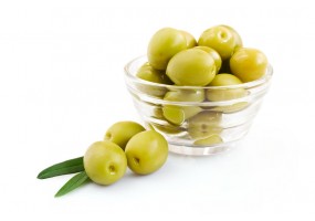 Sticker olive dans bol